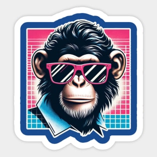 Chimp Sticker